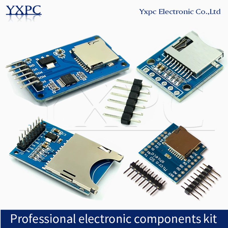 Level Shifter 3.3V - (1-5-10)pcs SD 카드 리더 모듈 마이크로