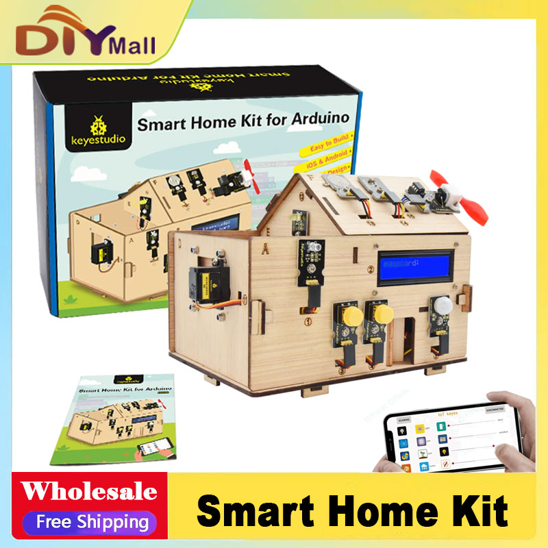 Home Automation With Arduino - 키이스튜디오 스마트 IoT 홈 키트 플러스