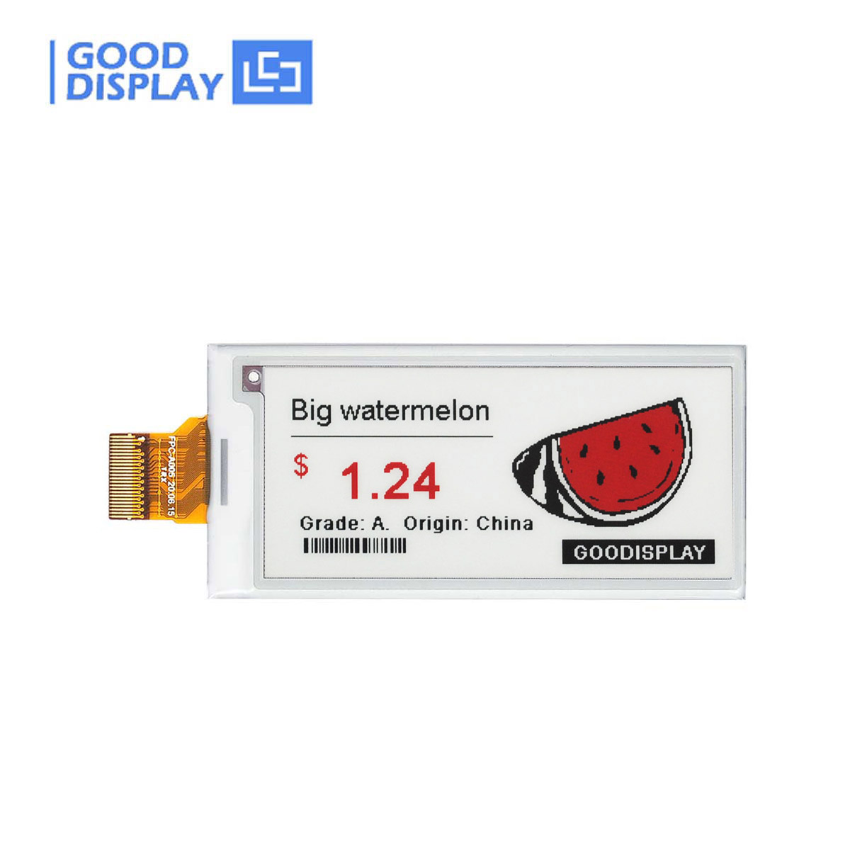 Display Epaper 2.9 - E 잉크 디스플레이 태블릿 2.9인치 3색