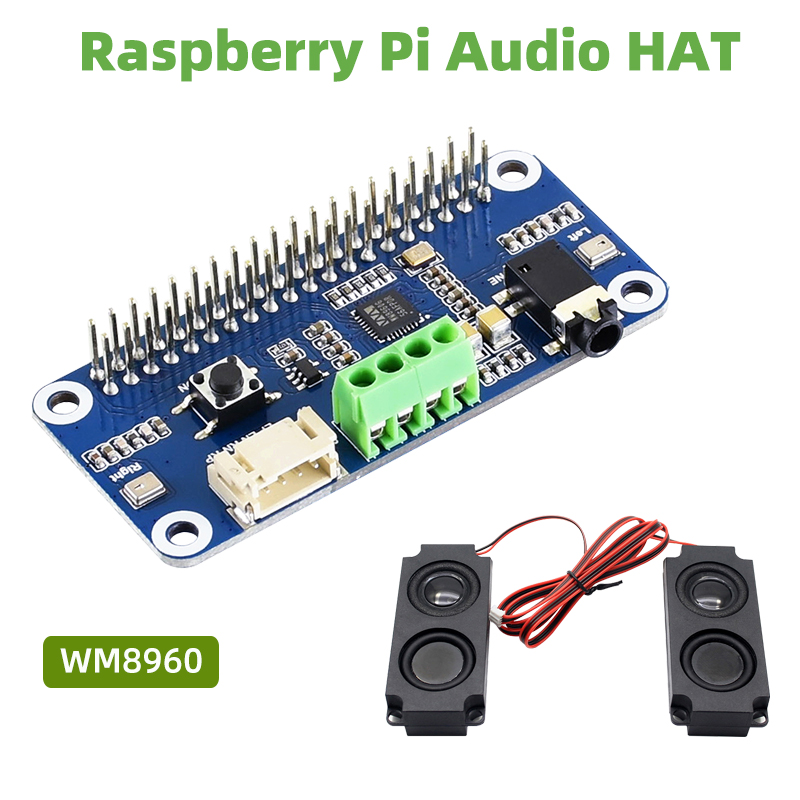 Pi Zero W Board - 라즈베리 파이 하이파이 사운드 카드, WM8960