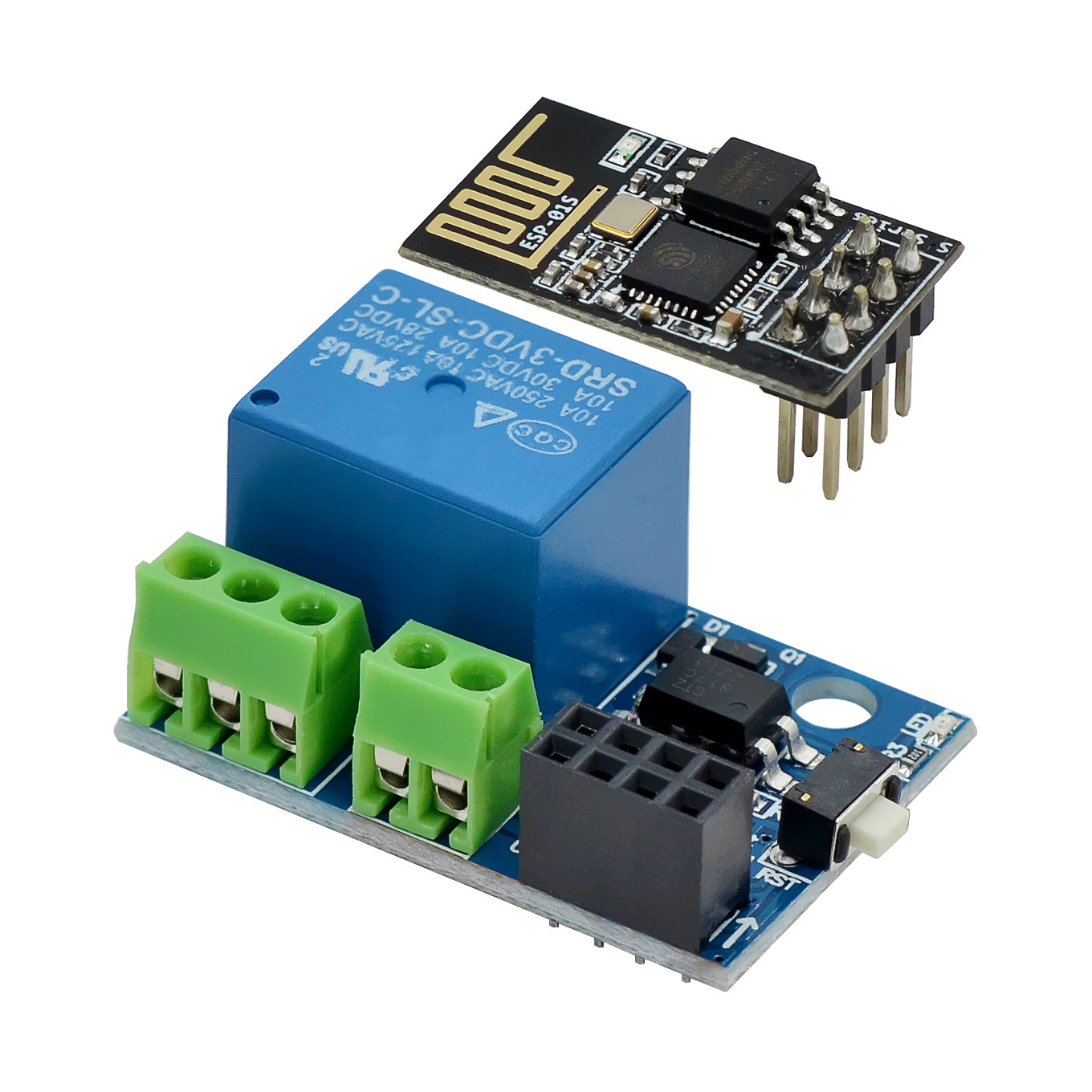 Home Automation With Arduino - ESP-01S WiFi 릴레이 모듈 5V 10A