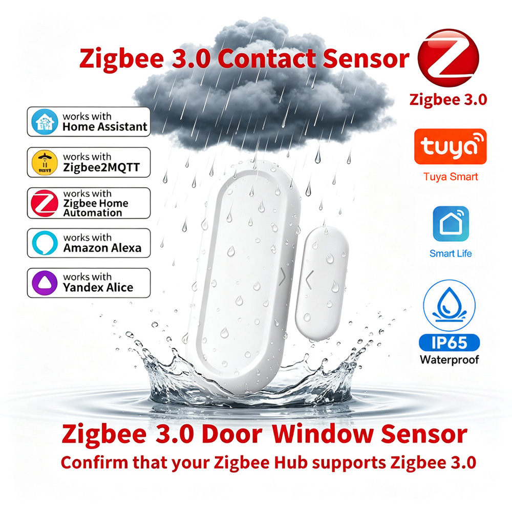 Home Automation Ideas - IP65 Tuya Zigbee 3.0 도어 윈도우