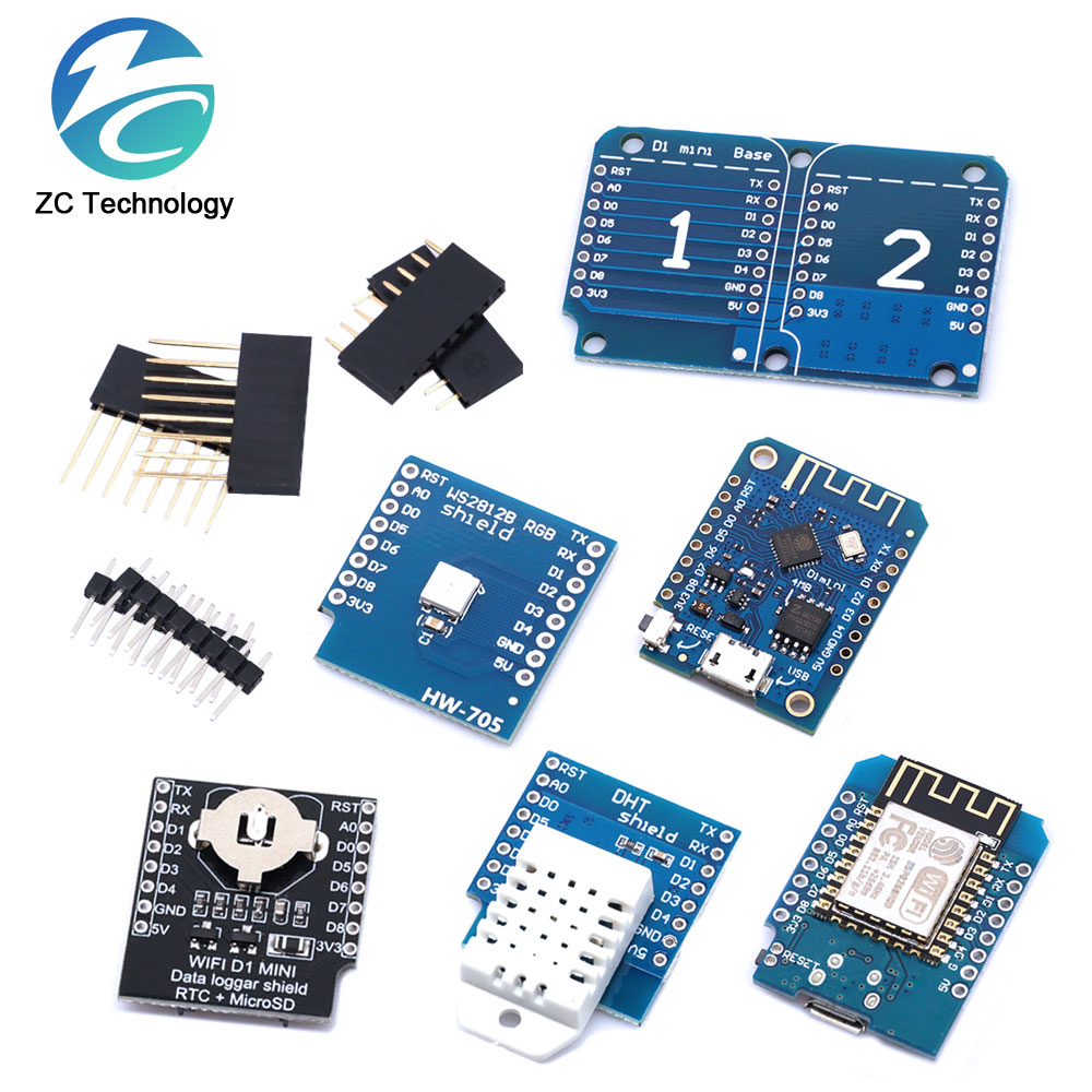 Esp8266 Nodemcu Board - WeMos 데이터 로거 와이파이 개발 보드용