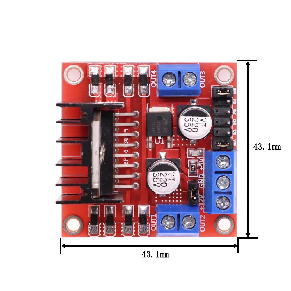 Diy Automation Projects - L298N 모터 드라이버 모듈 듀얼 H