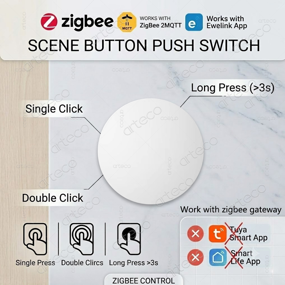 Home Automation Ideas - Zigbee 버튼 장면 스위치 무선 원격
