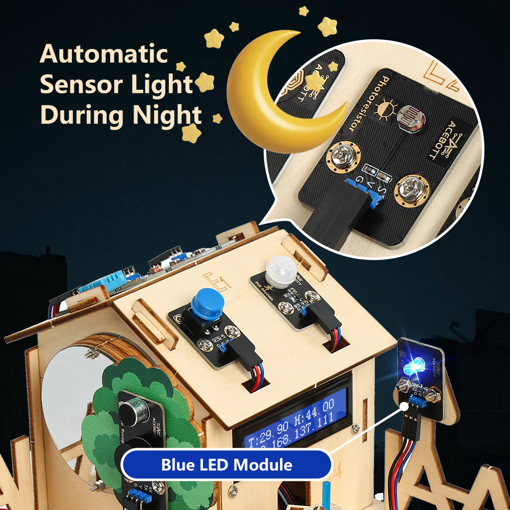 ACEBOTT 스마트 홈 STEM STEAM 스타터 키 - Home Automation With Arduino 리뷰 및 가격