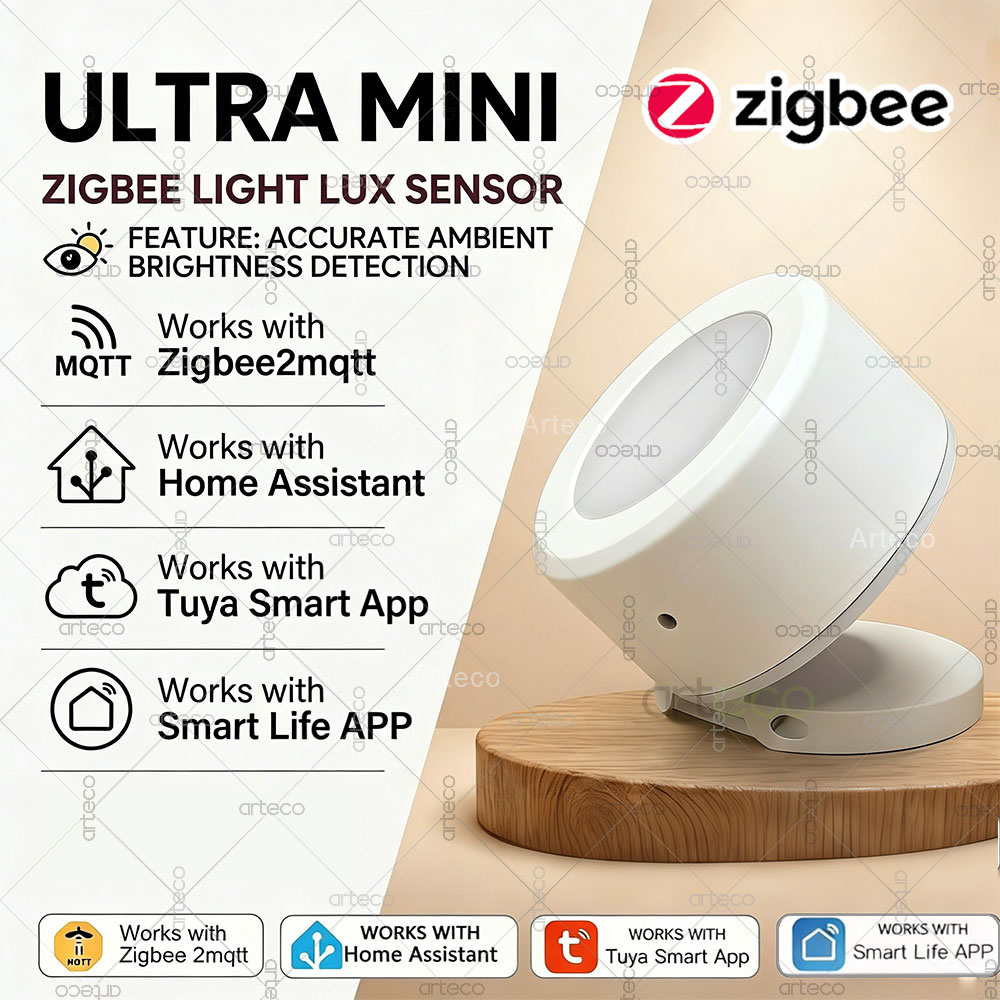 울트라 미니 지그비 광 센서 조도 감지기 럭스 밝기 모 - Home Automation Ideas 리뷰 및 가격