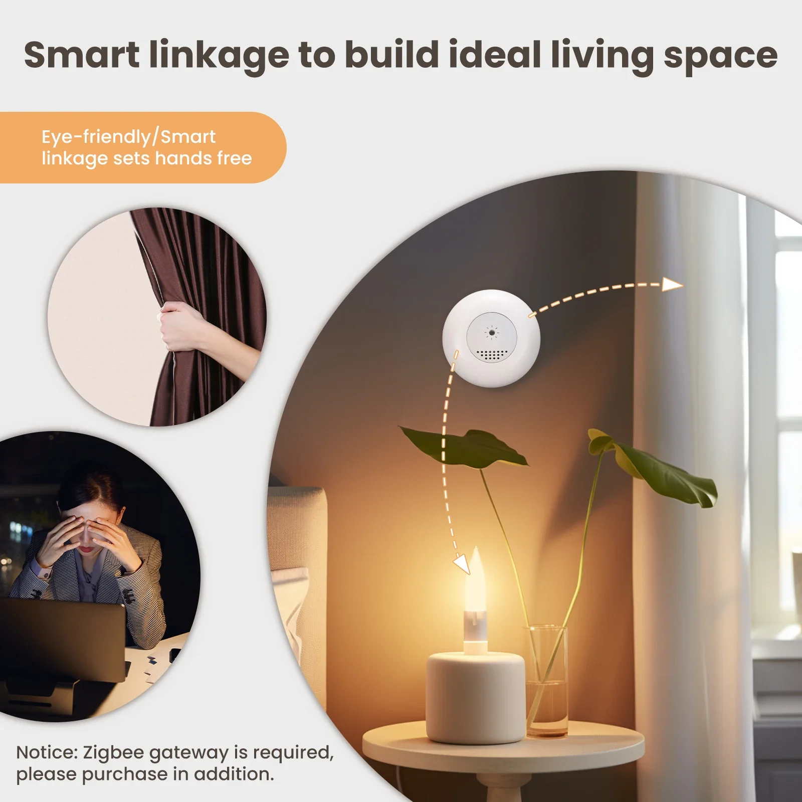 MOES Tuya Zigbee 스마트 라이트 센서 조도 - Home Automation Ideas 리뷰 및 가격