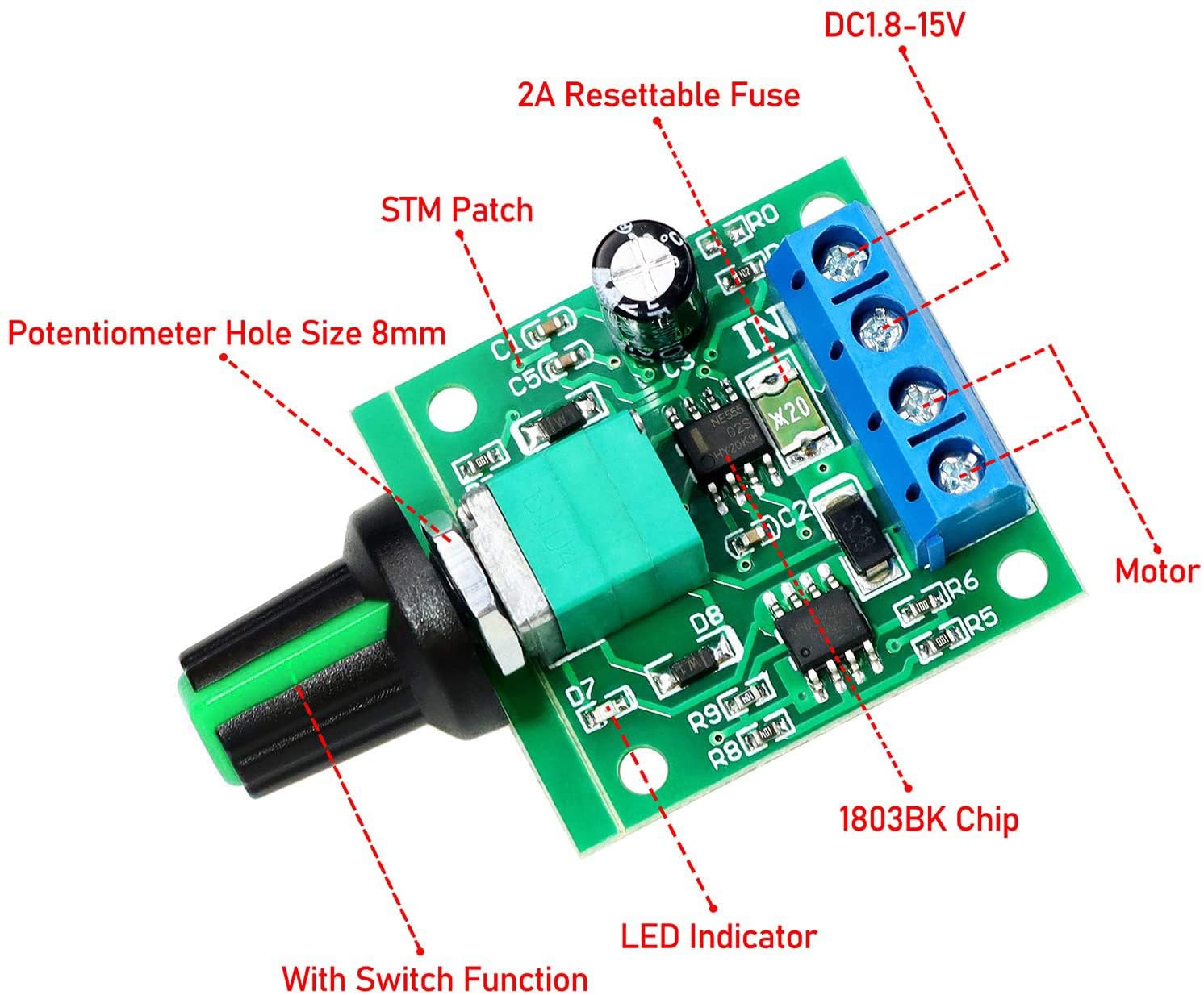 2PCS / 4PCS / 6PCS 1.8V 3V 5V  - Level Shifter 3.3V 리뷰 및 가격