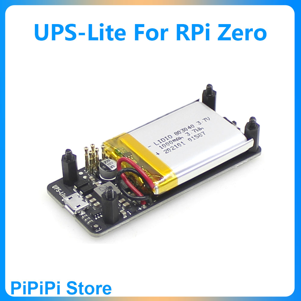 라즈베리 파이 제로 UPS 파워 햇 보드 (배터리 내장 - Pi Zero W Board 리뷰 및 가격