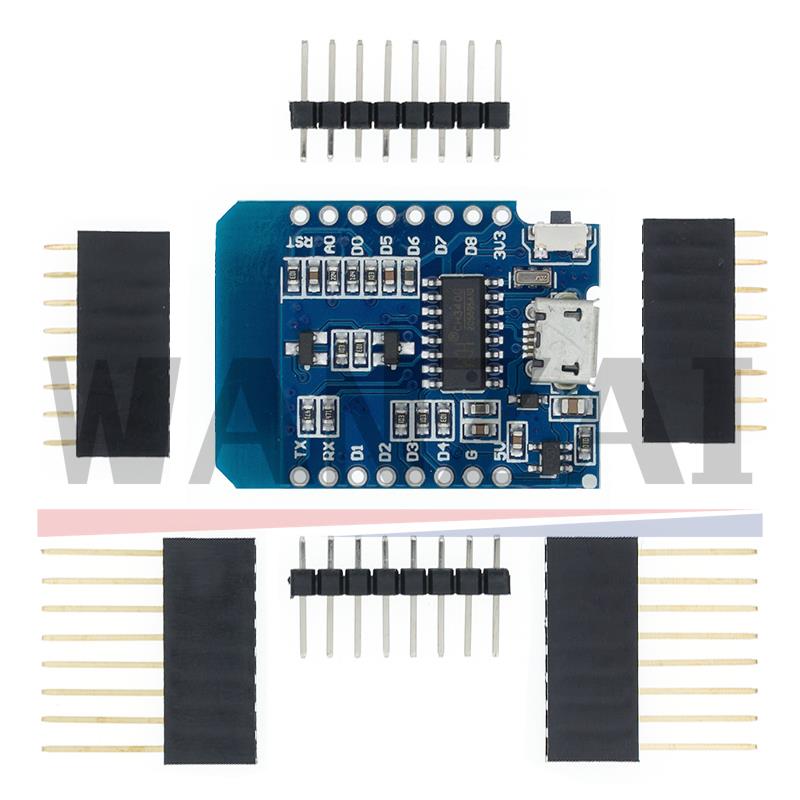 WeMos D1 Mini Pro V3.0.0 바이트 L - Esp8266 Nodemcu Board 리뷰 및 가격