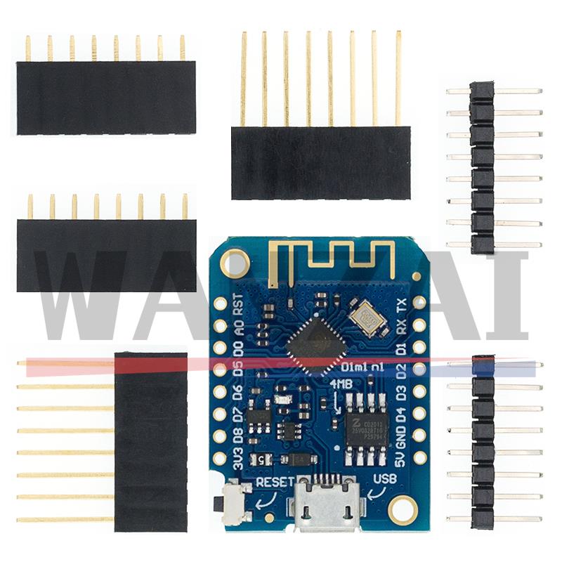 WeMos D1 Mini Pro V3.0.0 바이트 L - Esp8266 Nodemcu Board 리뷰 및 가격