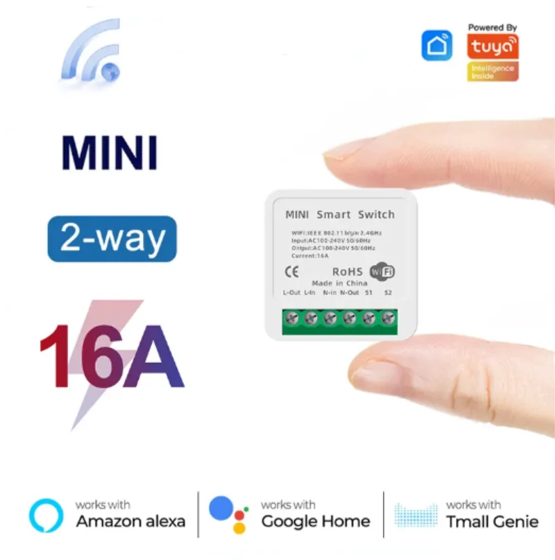 미니 16A WiFi 스위치 스마트 라이프 앱 2방향  - Home Automation Ideas 리뷰 및 가격