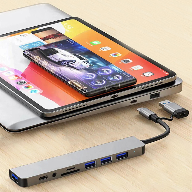 타입 C 허브 USB 스플리터 8 in 1 USB 확장 - Home Assistant Sd 리뷰 및 가격