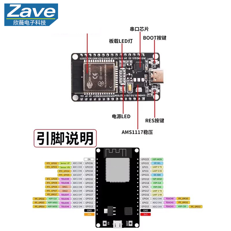 ESP32 WiFi 블루투스 개발 보드 Type-C 마 - Esp8266 Nodemcu Board 리뷰 및 가격