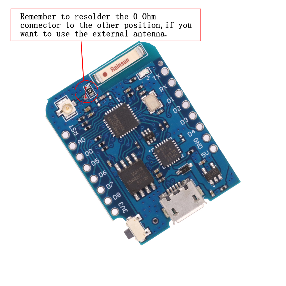 WeMos D1 Mini Pro V3.0 NodeMcu - Esp8266 Nodemcu Board 리뷰 및 가격