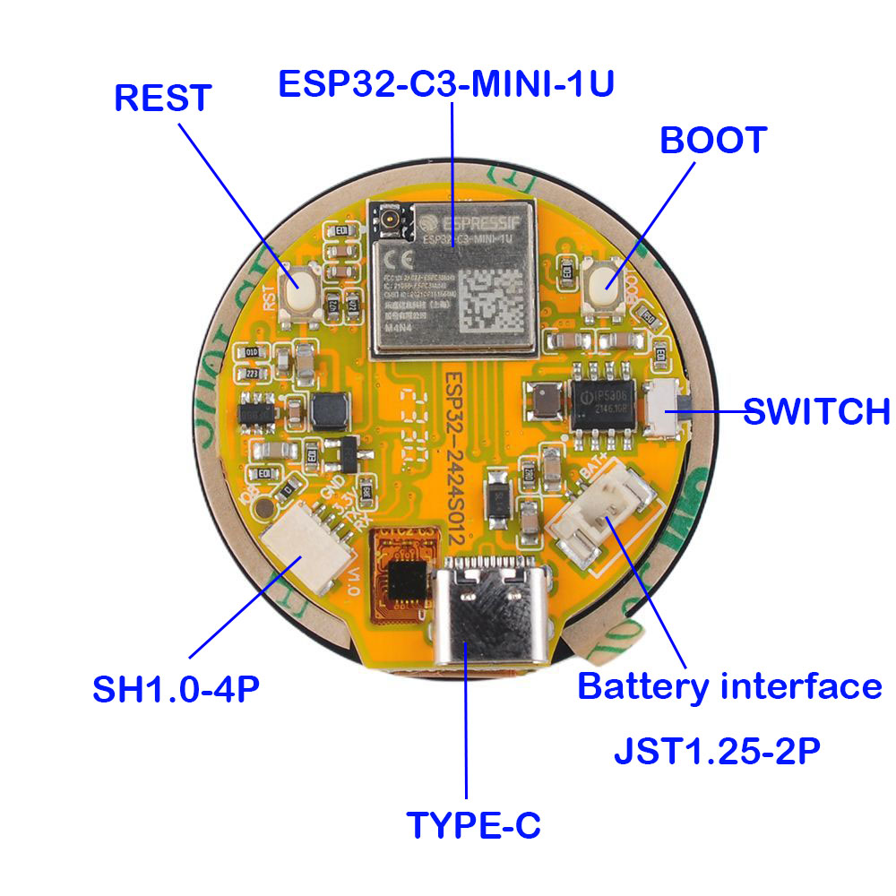 ESP32 디스플레이 1.28인치 ESP32-C3 Wi - Home Automation With Arduino 리뷰 및 가격