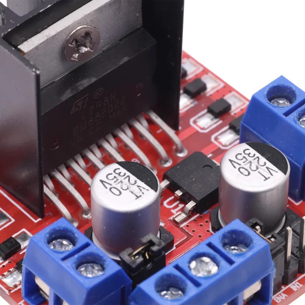 L298N 모터 드라이버 모듈 듀얼 H 브리지 컨트롤러 - Diy Automation Projects 리뷰 및 가격