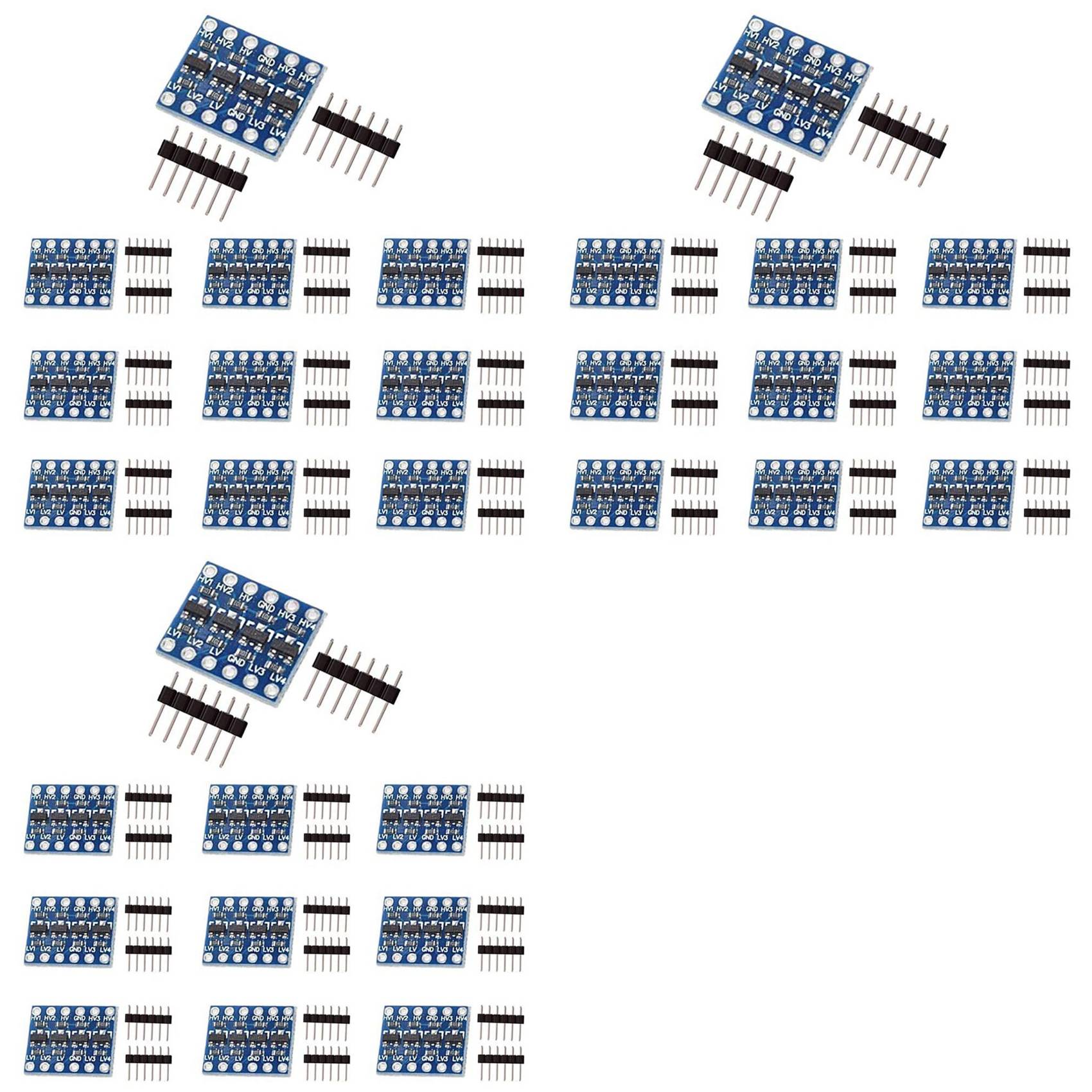 JABS-30Pcs 4 채널 IIC I2C 로직 레벨  - Level Shifter 3.3V 리뷰 및 가격
