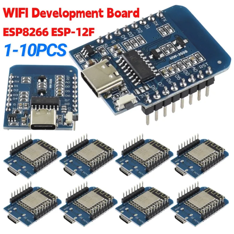 1-10PCS ESP8266 ESP-12F D1 미니  - Esp8266 Nodemcu Board 리뷰 및 가격