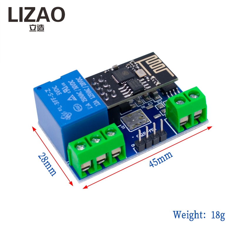LIZAO ESP8266 5V WiFi IoT 릴레이  - Home Automation With Arduino 리뷰 및 가격