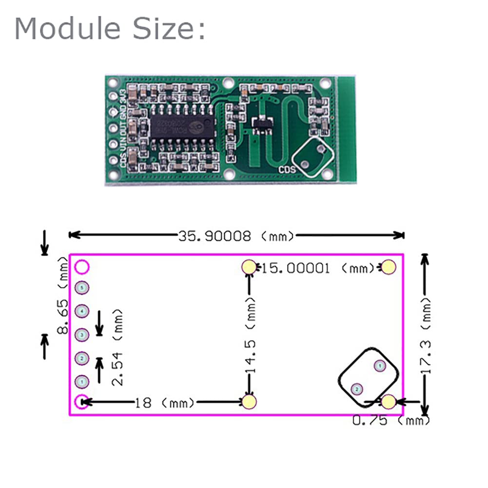 5PCS RCWL-0516 모션 감지 센서, Ardui - Esp8266 Nodemcu Board 리뷰 및 가격